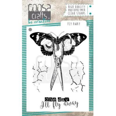COOSA Crafts Clear Stamps - Fly away